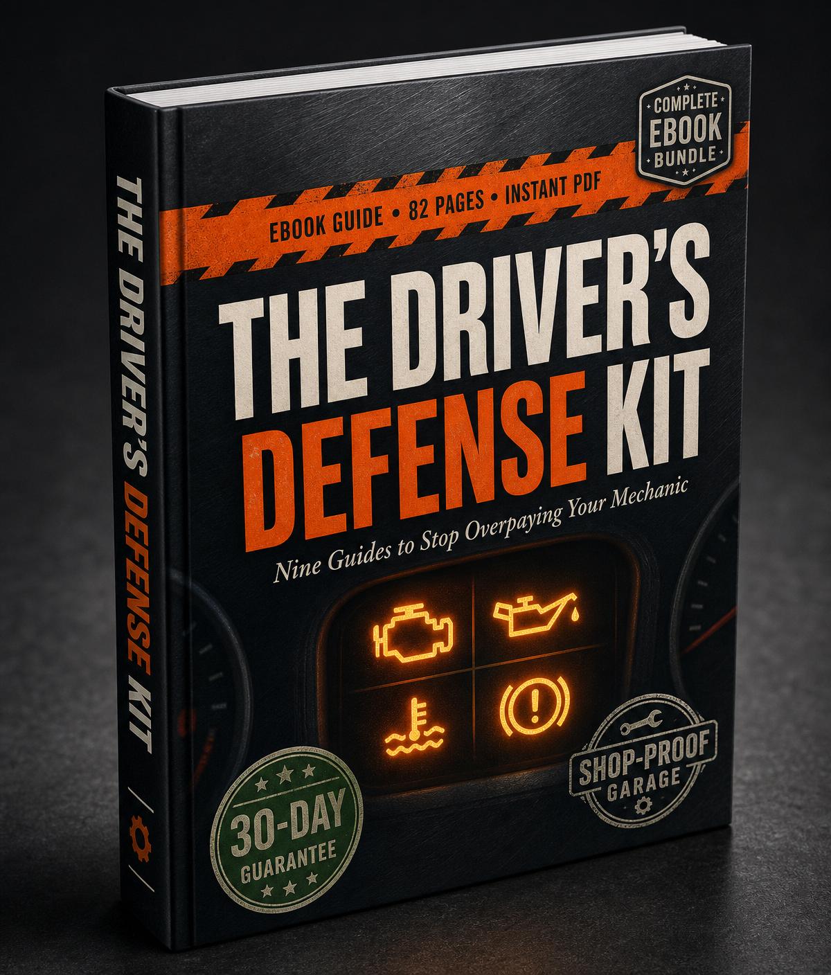 The Driver's Defense Kit — complete ebook bundle, 82-page PDF guide